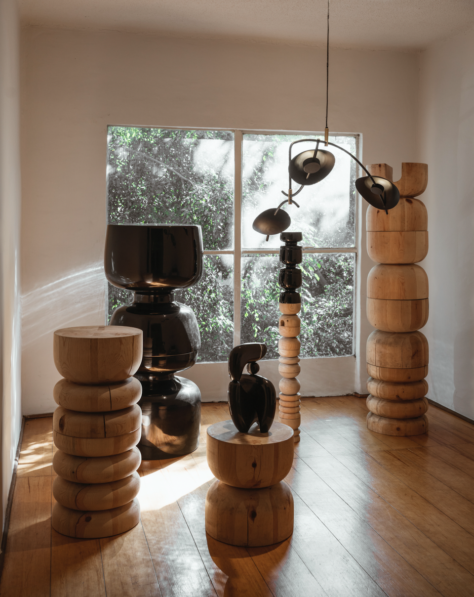 ARIA I RADIATA WOOD TOTEM