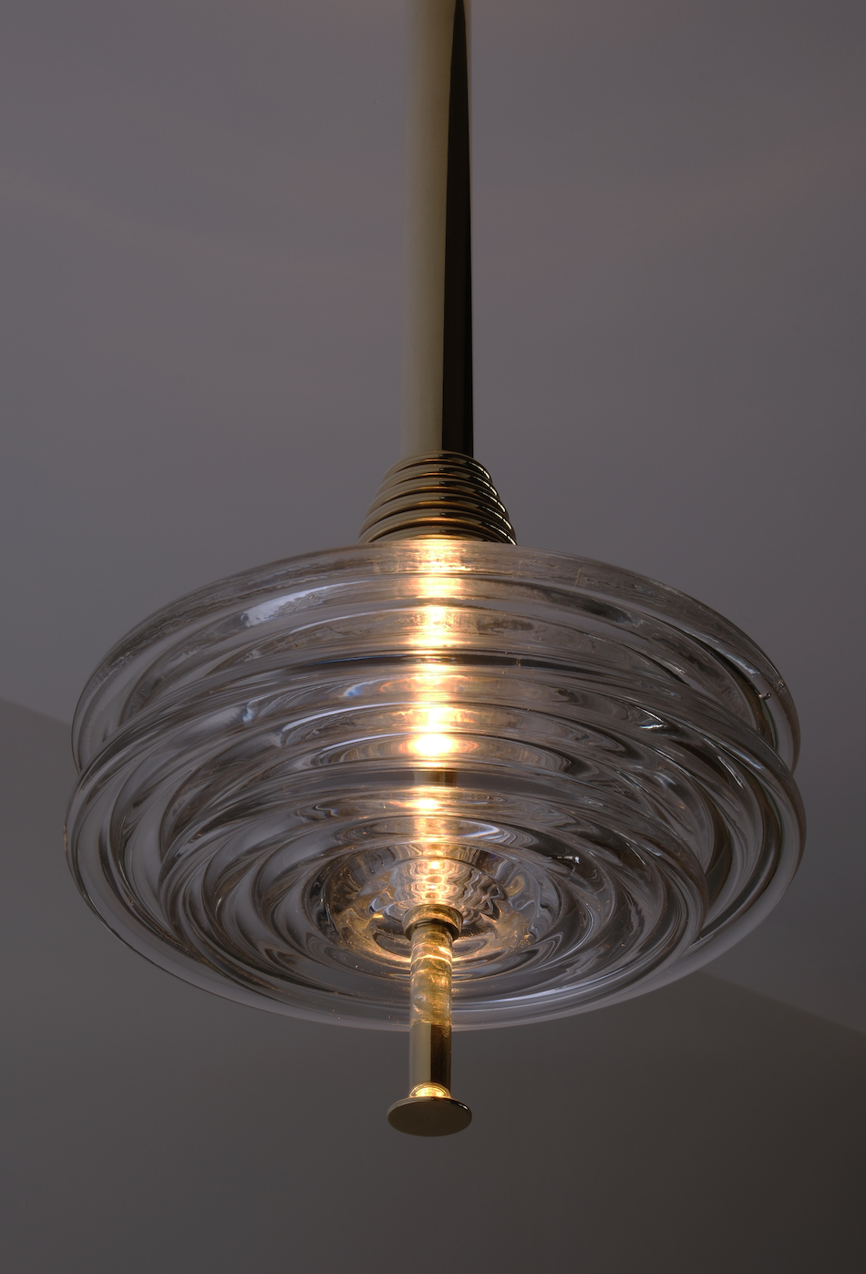 INSULATOR POLISHED BRASS PENDANT CD