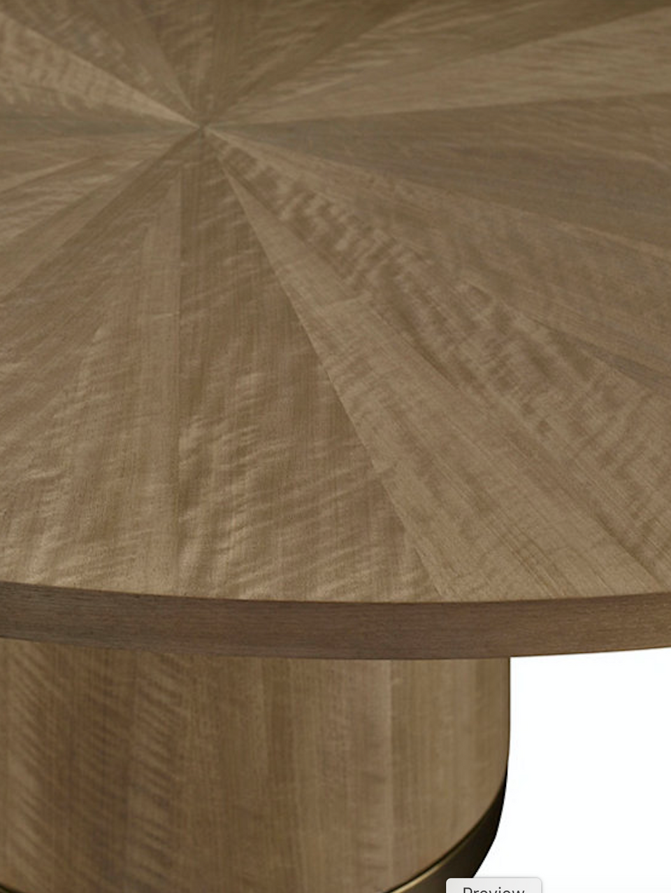 CLASSIC OVAL DINING TABLE