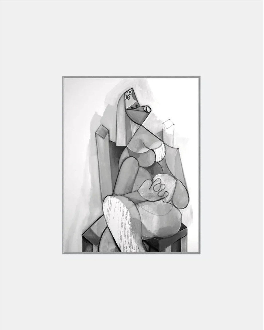 WOMAN WITH CLASPED HANDS, 2017