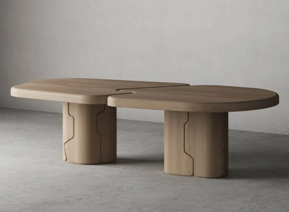 VENCE OAK DINING TABLE