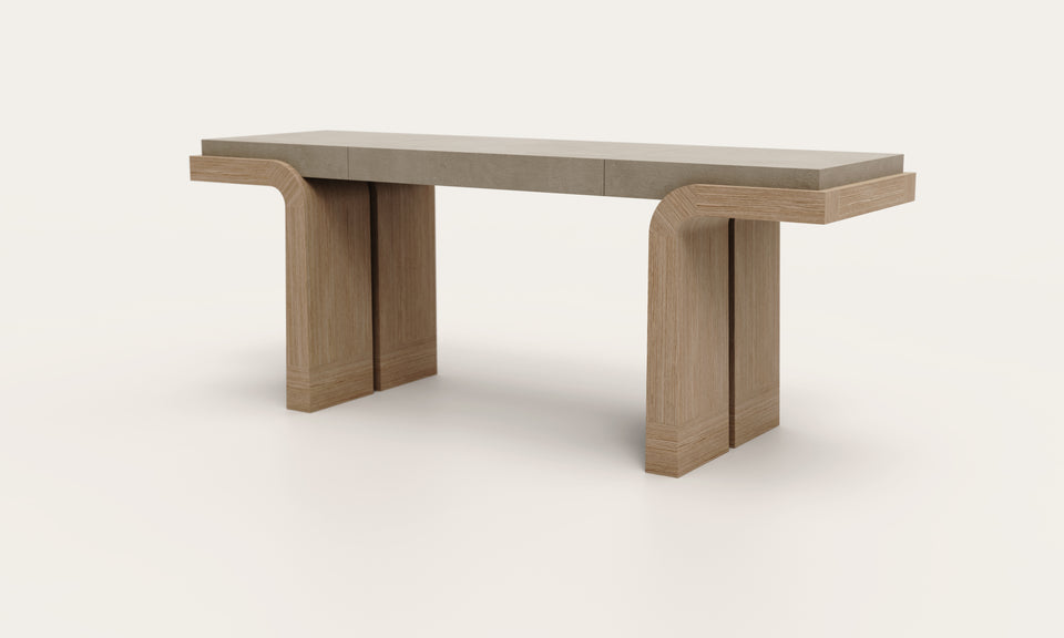 THALIE DESK IN ALCANTARA