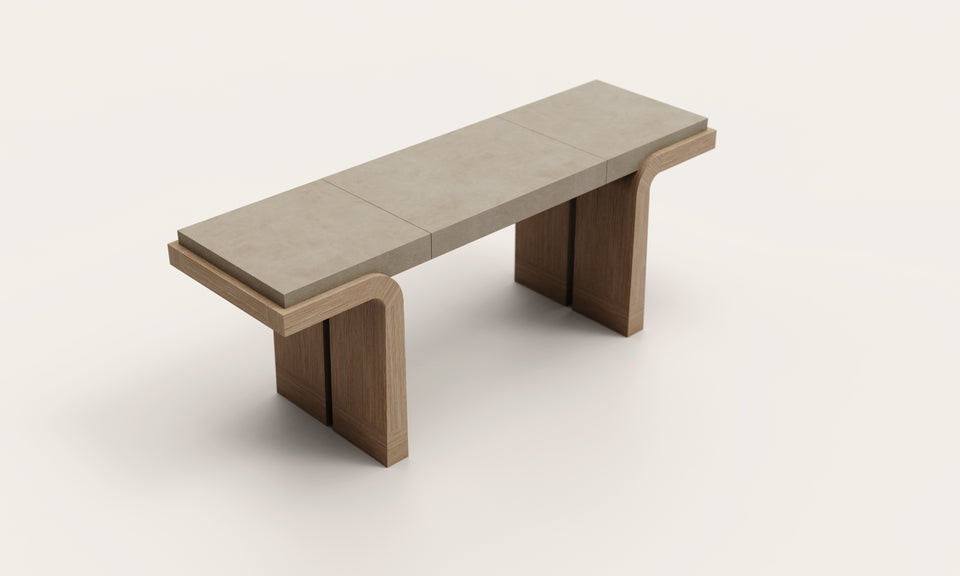 THALIE DESK IN ALCANTARA