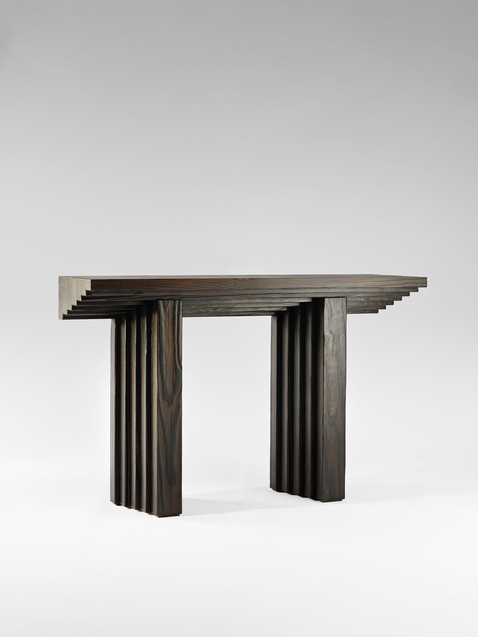 ATER BURNED YELLOWPINE CONSOLE