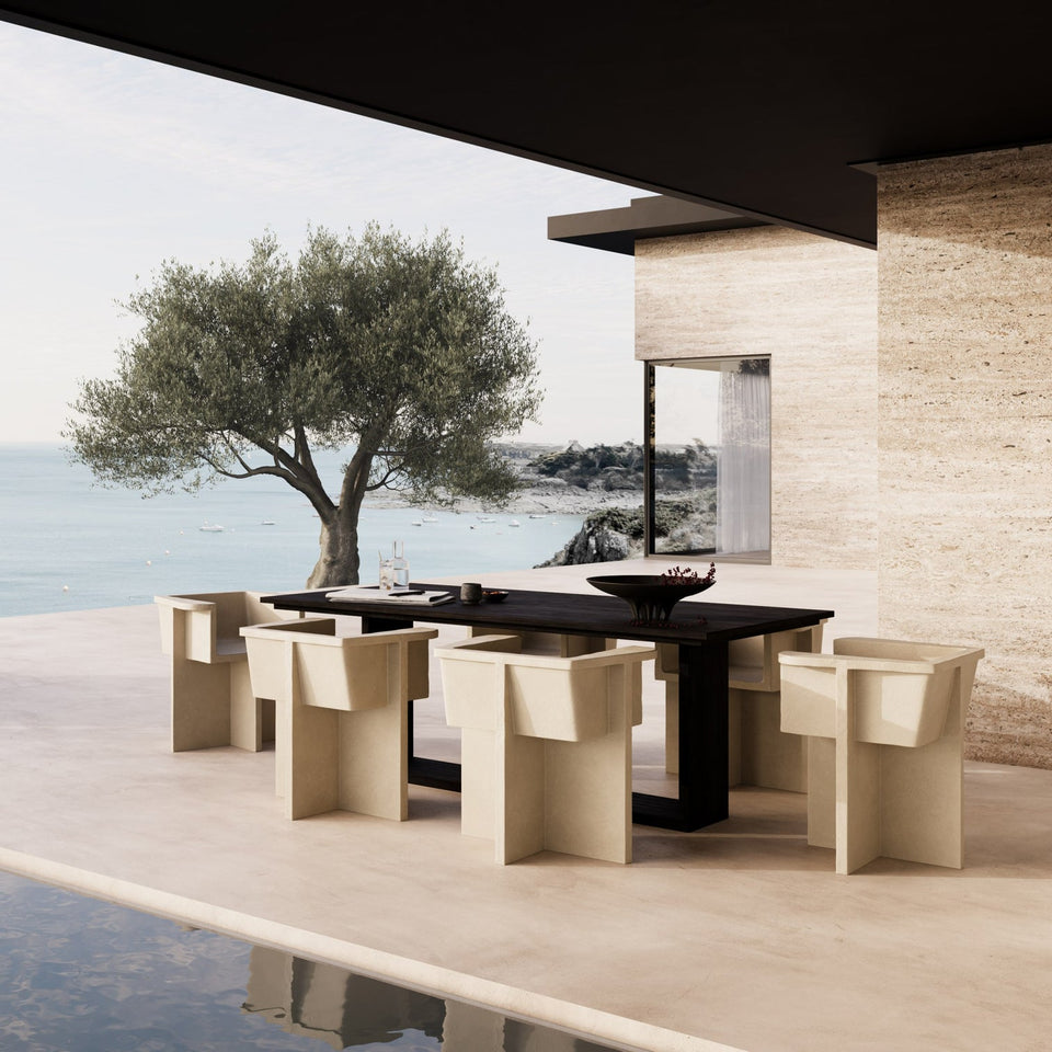 BRUTUS SAND DINING CHAIR
