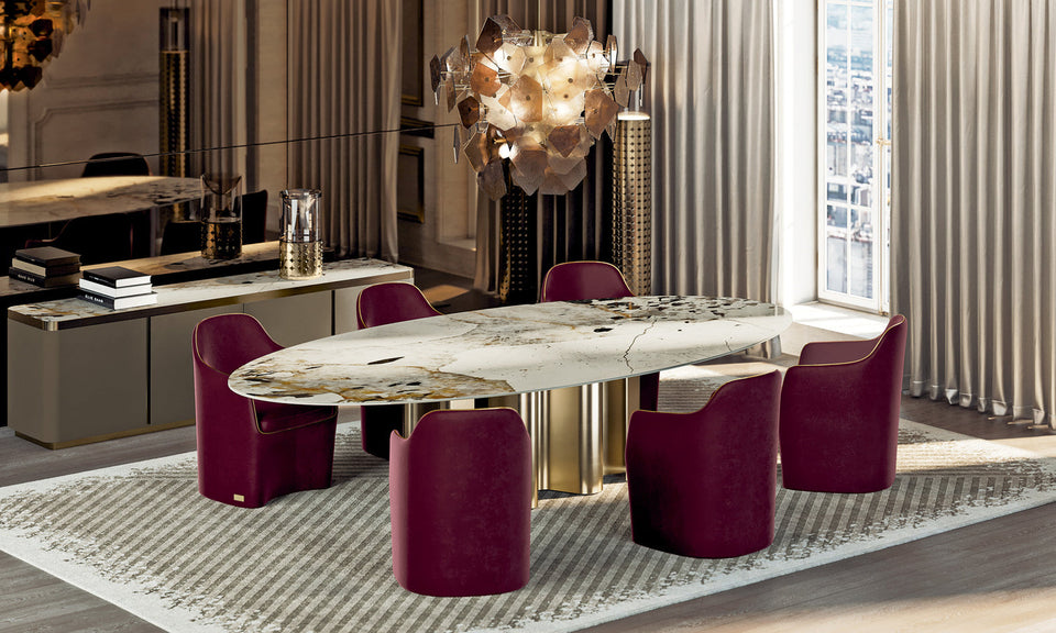 DUNES DINING TABLE ROUND