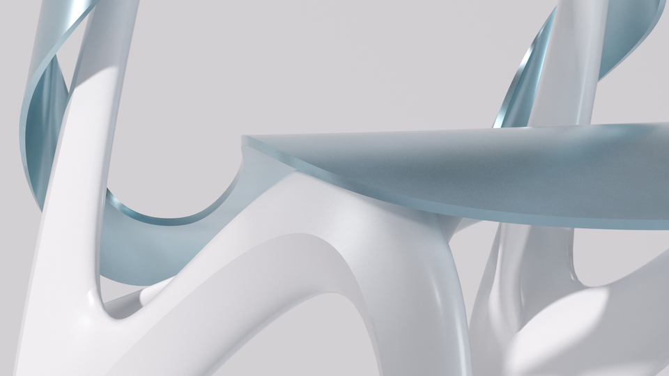 WAVE BLUE CHAIR
