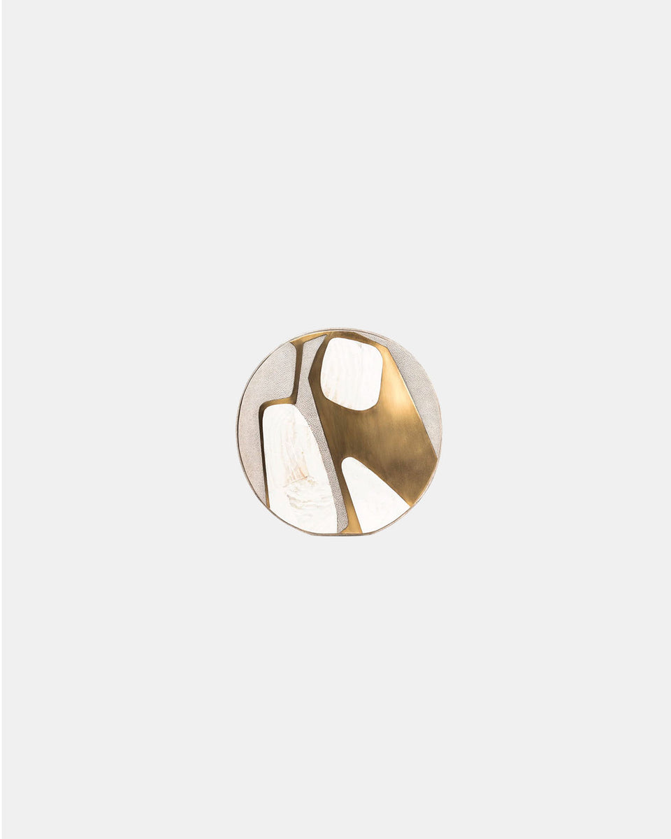 COSMOS SHAGREEN CIRCULAR VASE