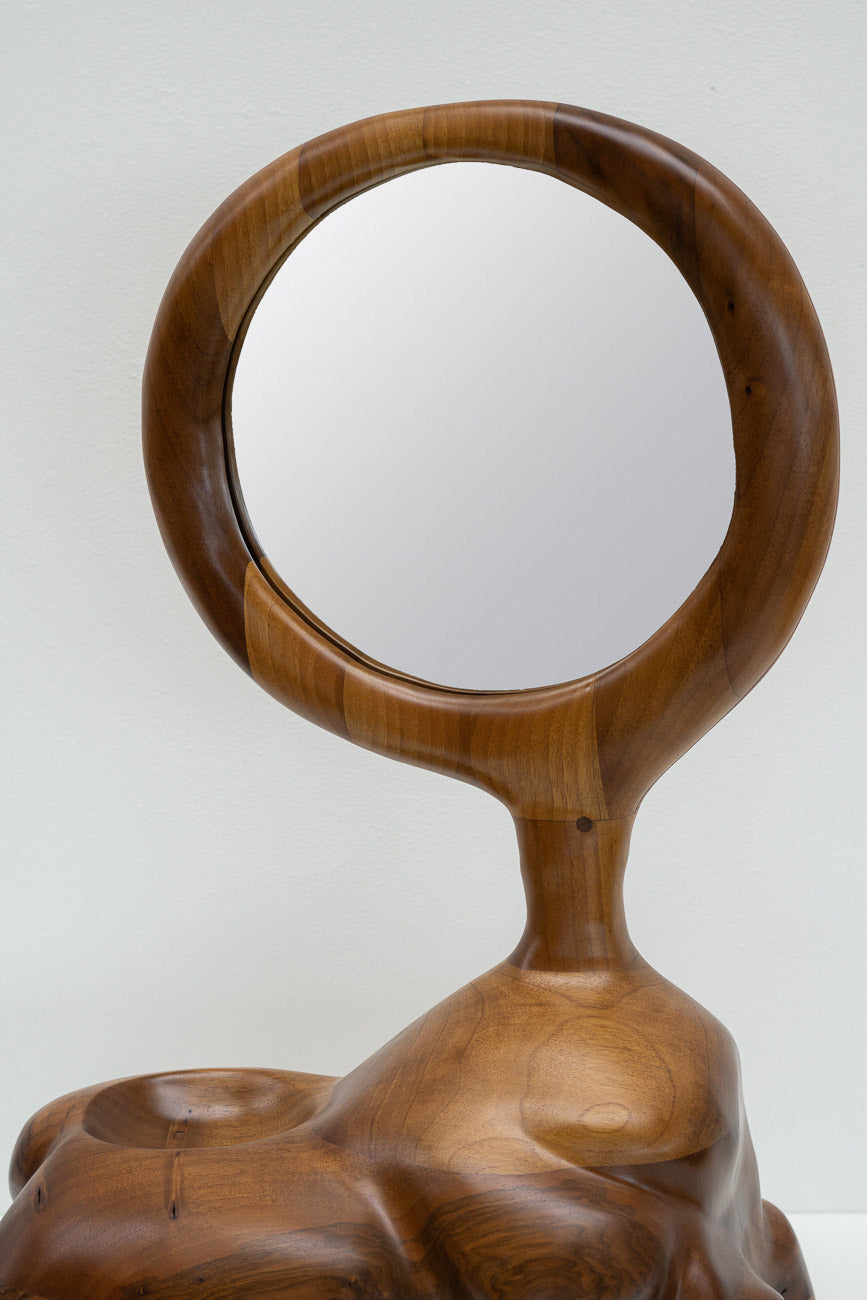 SCULPTURE WITH MIRROR