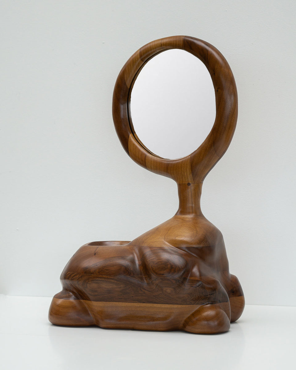 SCULPTURE WITH MIRROR