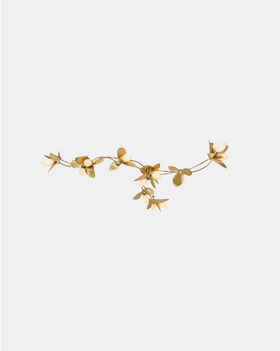 LAUREL GARLAND 12 FLUSHMOUNT