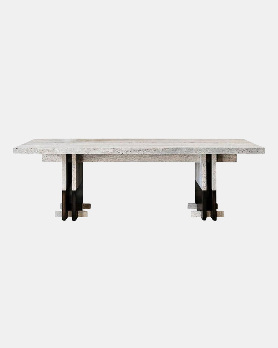RIFT STONE DINING TABLE
