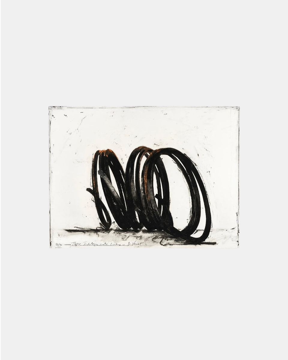 THREE INDETERMINATE LINES, 2019