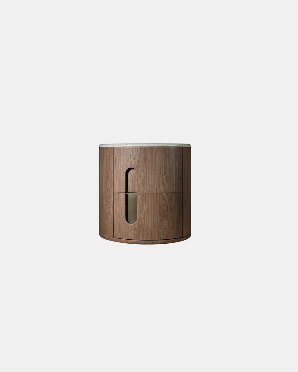 NIMES ROUND NIGHTSTAND