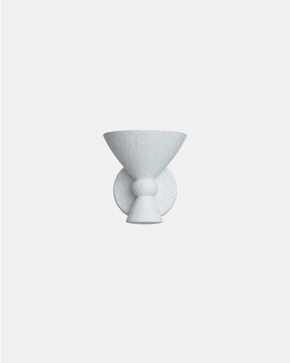 LUCIE PLASTER SCONCE