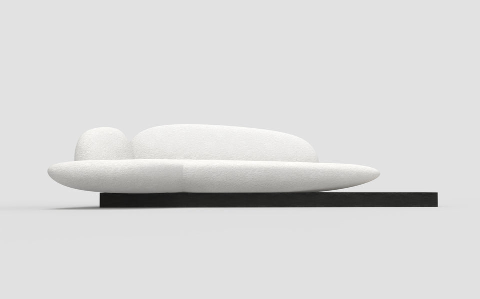 ORIGINS LARGE DARK BLACK SOFA