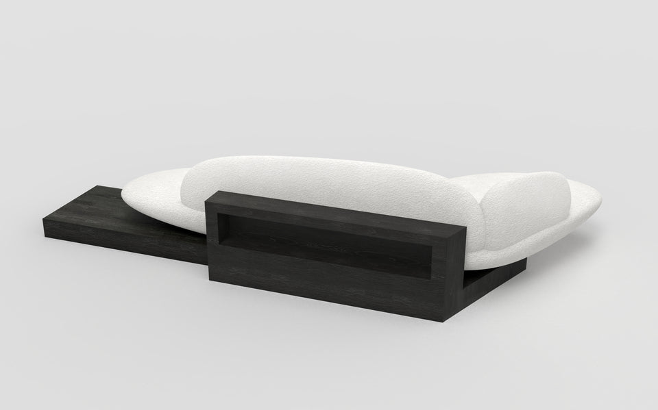 ORIGINS LARGE DARK BLACK SOFA