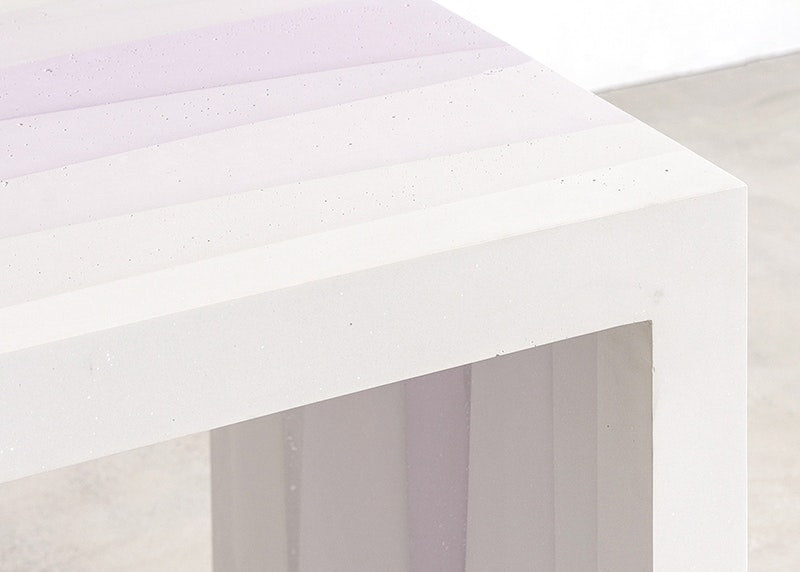 FADE LAVENDER SIDE TABLE