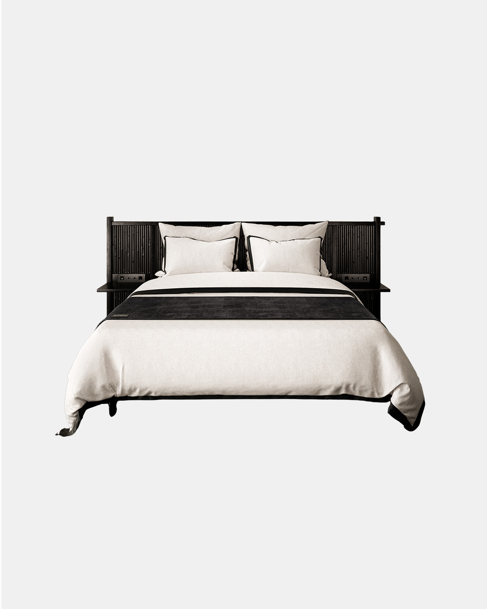 BAMBOE BLACK BAMBOO BED
