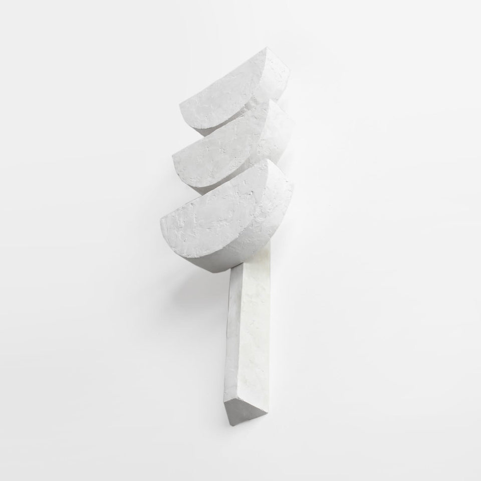 NEWLYN PLASTER WHITE SCONCE