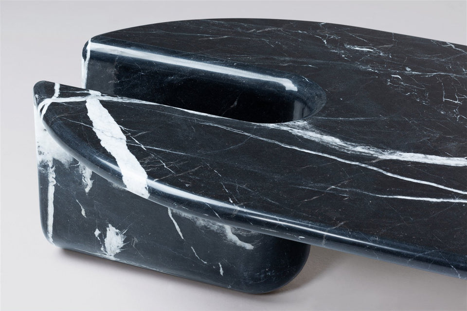 BONNIE & CLYDE NERO MARQUINA COFFEE TABLE