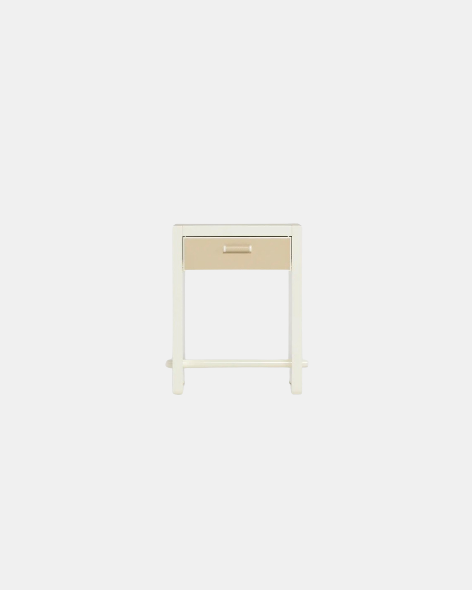 DEHLOS LACQUER BEDSIDE TABLE