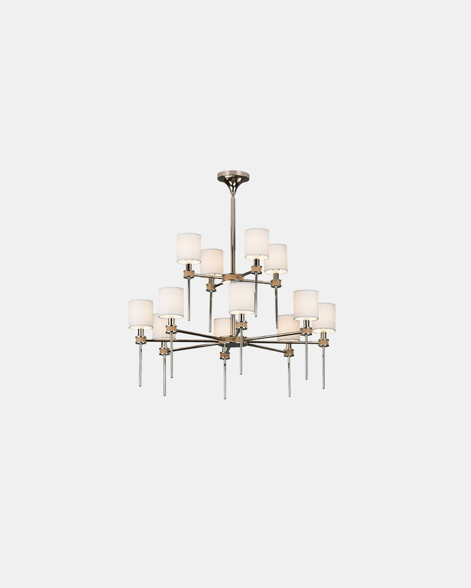TOPANGA 2 TIER CHANDELIER