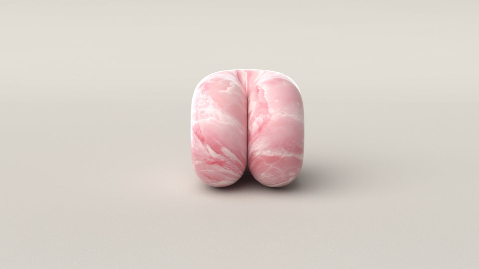 OCTANE PINK ONYX ACCENT STOOL