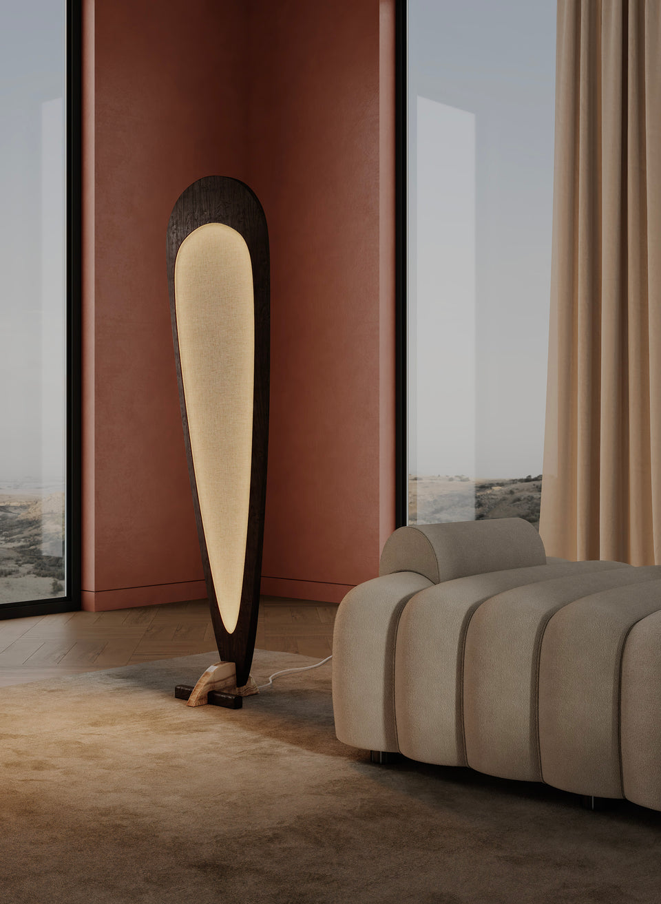 PAGAIE FLOOR LAMP