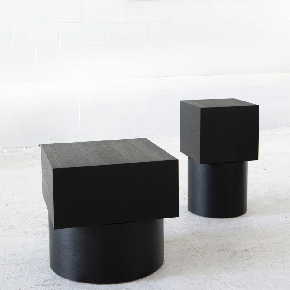 NOGA TALL CUBE SIDE TABLE