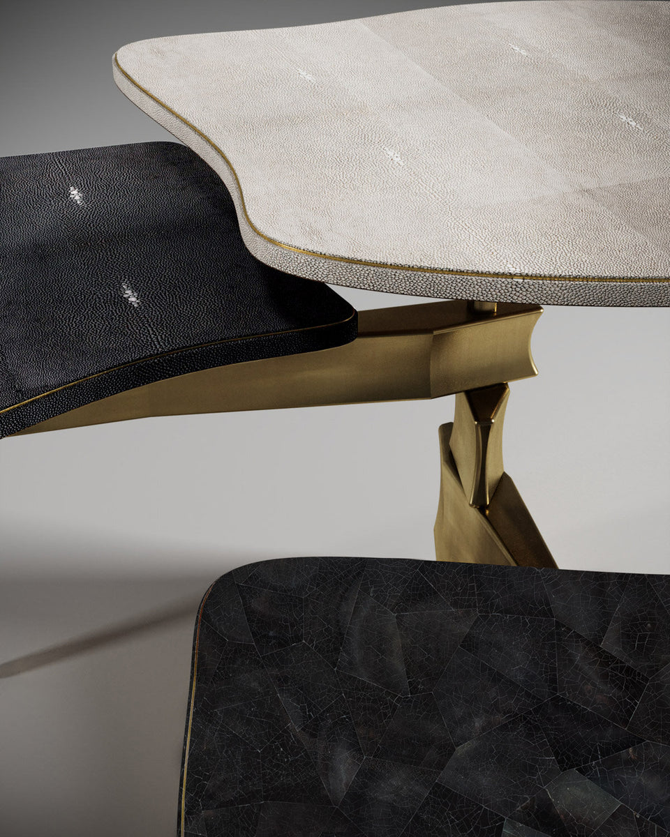 METROPOLIS 3-TOP COFFEE TABLE