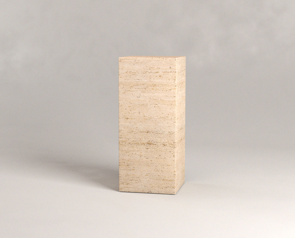 TRAVERTINE PLINTH