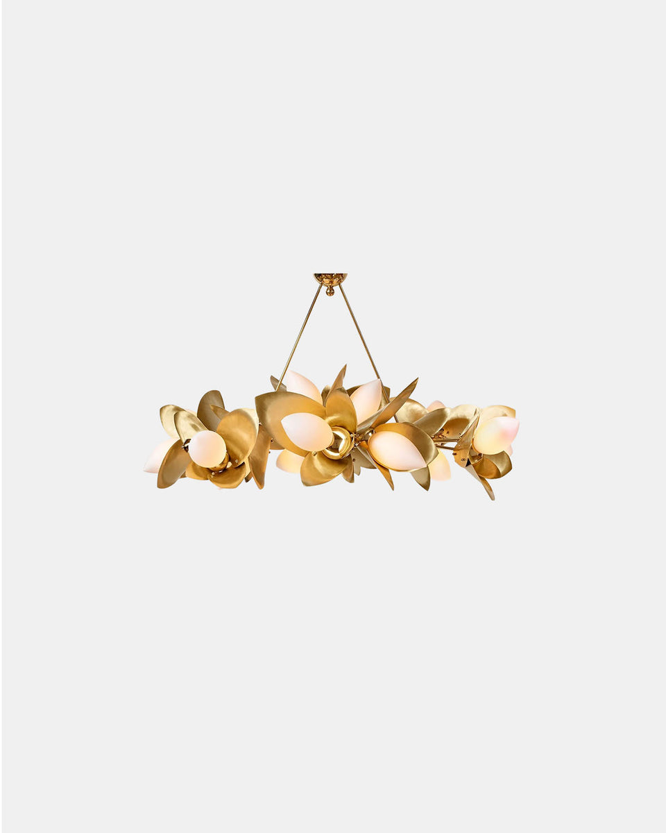LAUREL BLOSSOM 16 SMALL CHANDELIER