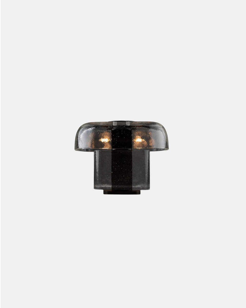 ESCA CAST GLASS TABLE LAMP NO. 1