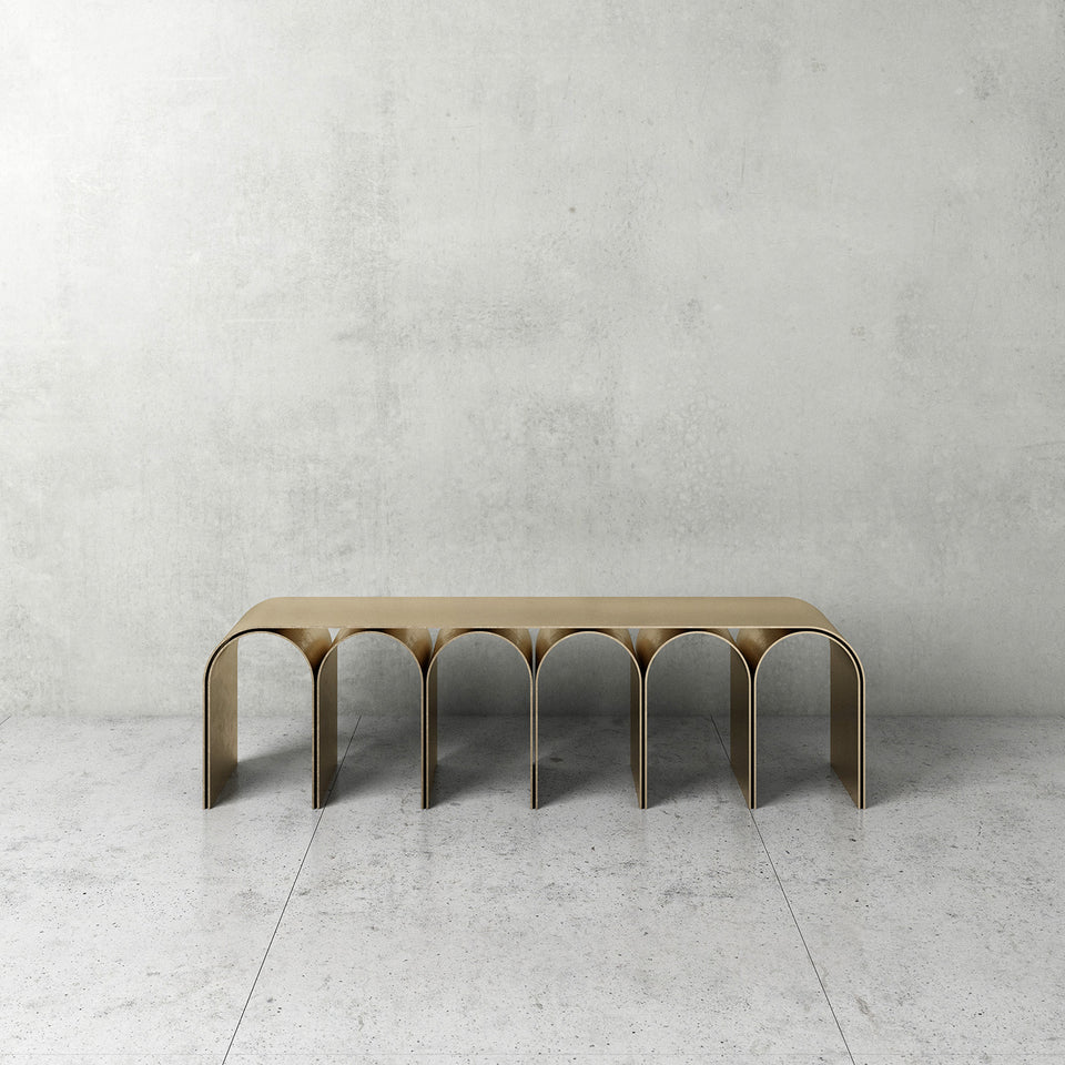GOLD ARCH BENCH