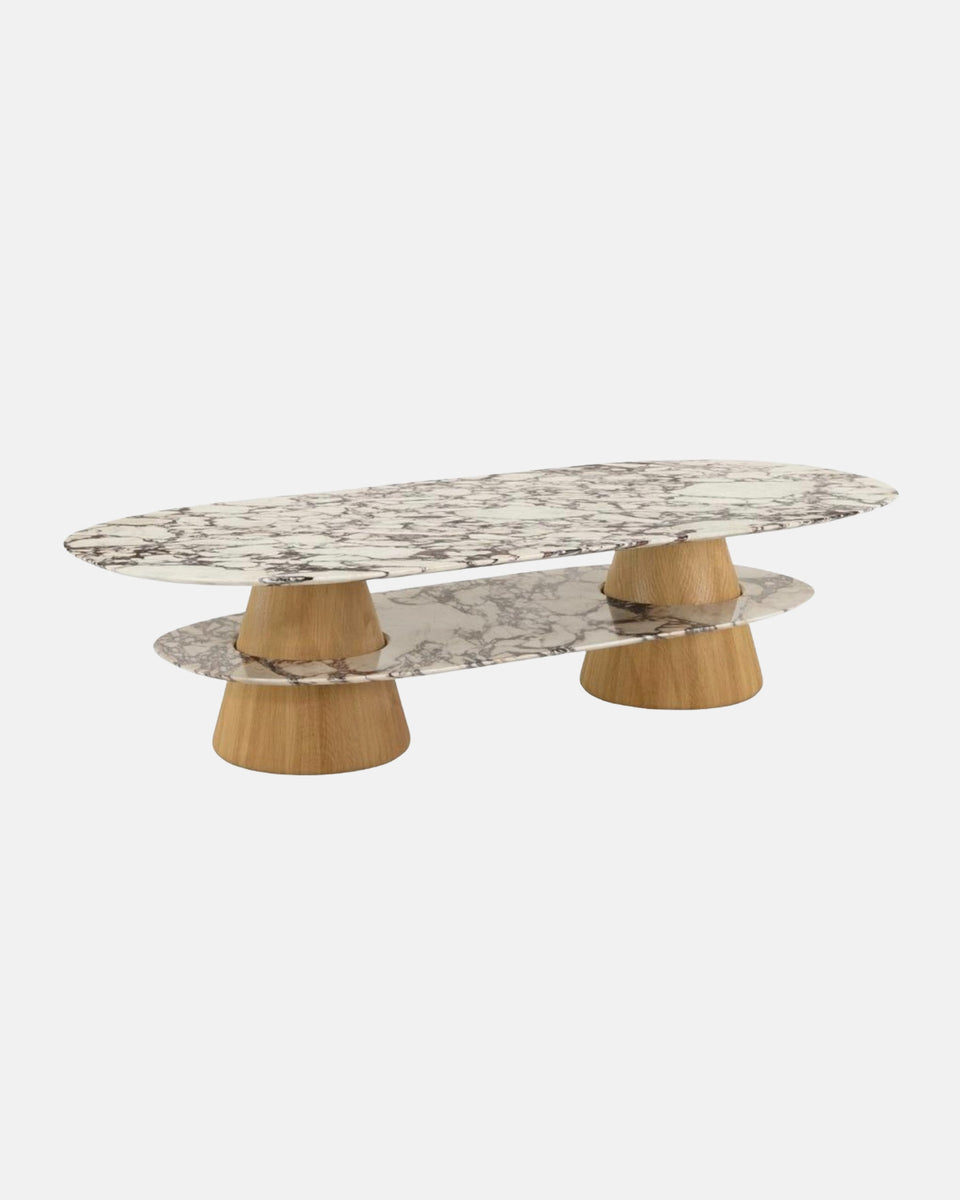 OVAL PIETRA COFFEE TABLE