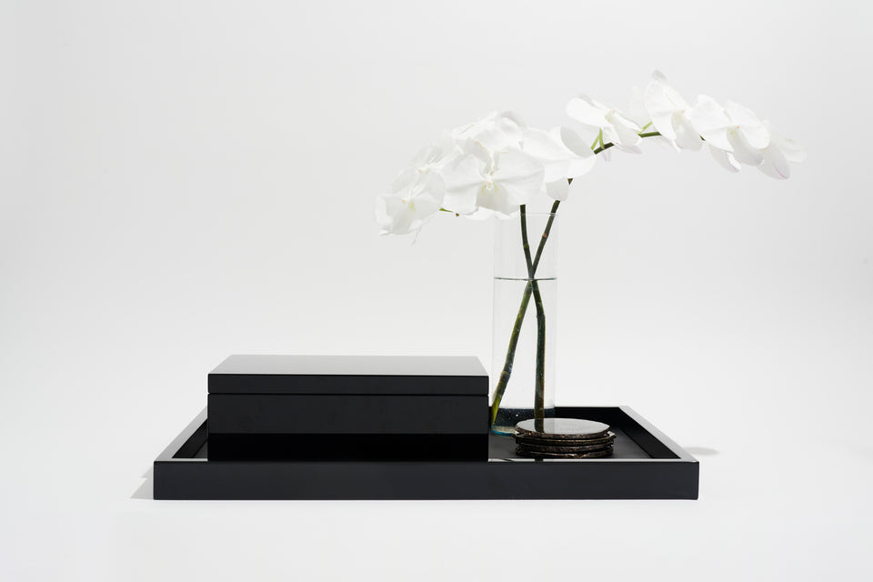 BLACK TRAY